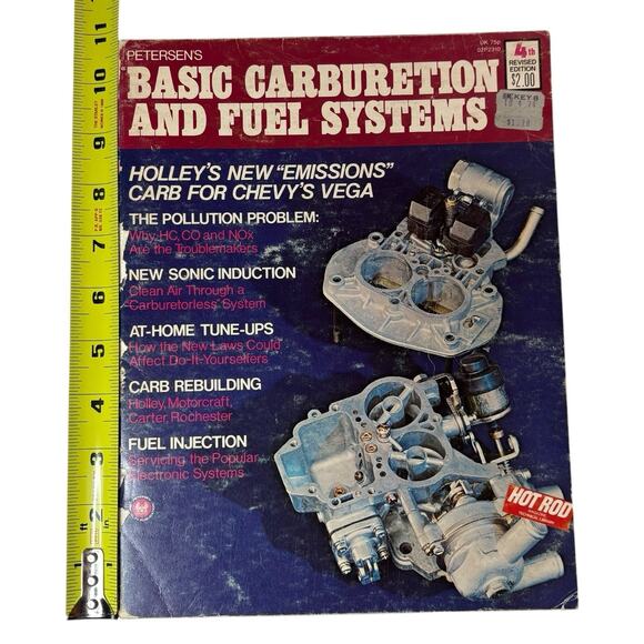 VTG 1973 Petersons "Basic Carburetion And Fuel Systems" 4th ED Hot Rod Magazine - Picture 2 of 16